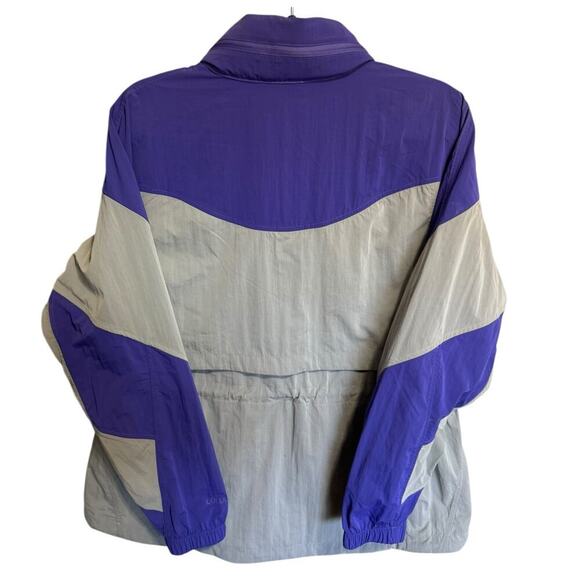 Lululemon Evergreen Anorak Windbreaker Quarter Zip Hoodie Purple Gray Size 8 - Picture 8 of 14